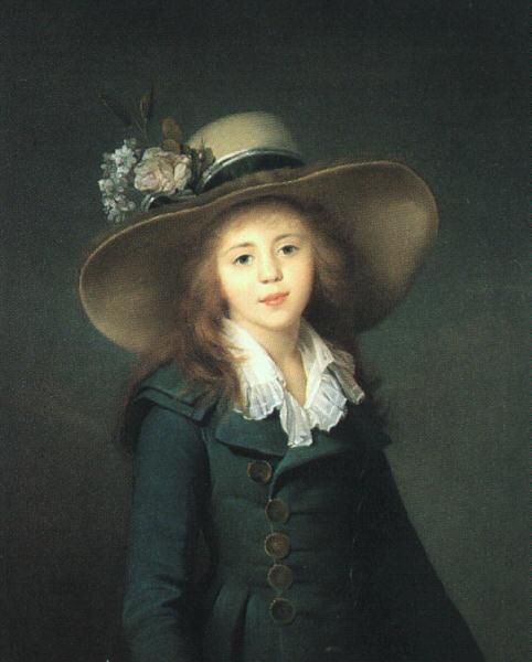 Jean Louis Voille Portrait of Baroness Stroganova oil painting image